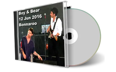 Artwork Cover of Boy and Bear 2016-06-12 CD Manchester Audience