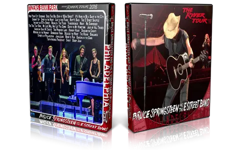 Artwork Cover of Bruce Springsteen 2016-09-07 DVD Philadelphia Audience