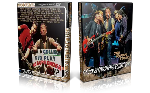 Artwork Cover of Bruce Springsteen 2016-09-09 DVD Philadelphia Audience
