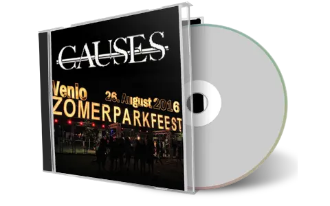 Artwork Cover of Causes 2016-08-26 CD Venlo Audience
