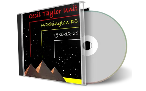 Artwork Cover of Cecil Taylor 1980-12-20 CD Washington Audience