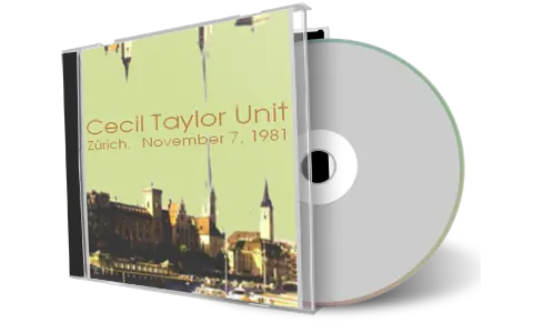 Artwork Cover of Cecil Taylor 1981-11-07 CD Zuerich Audience