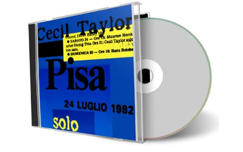 Artwork Cover of Cecil Taylor 1982-07-24 CD Pisa Audience