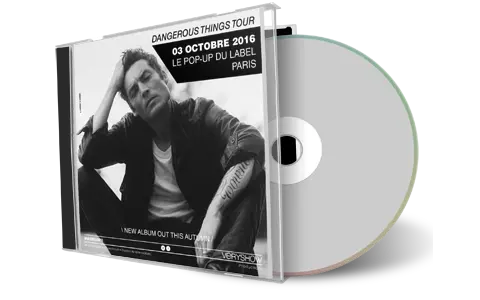 Artwork Cover of Dan Layus 2016-10-03 CD Paris Audience