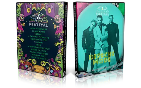 Artwork Cover of Depeche Mode 2017-03-26 DVD Glasgow Proshot