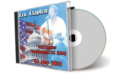 Artwork Cover of Eric Clapton 2001-05-27 CD Washington DC Audience