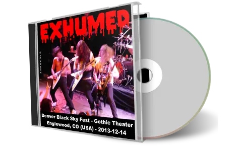 Artwork Cover of Exhumed 2013-12-14 CD Englewood Audience