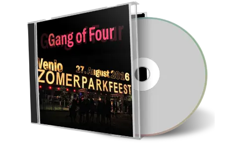 Artwork Cover of Gang Of Four 2016-08-27 CD Venlo Audience