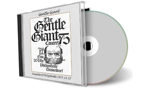 Artwork Cover of Gentle Giant 1975-11-17 CD Dusseldorf Audience