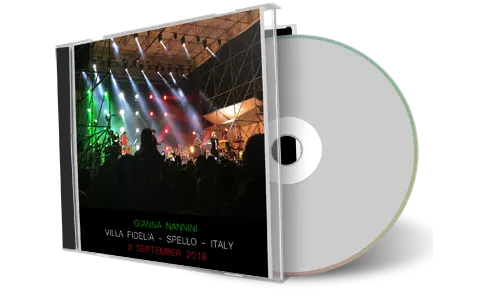 Artwork Cover of Gianna Nannini 2016-09-03 CD Spello Audience