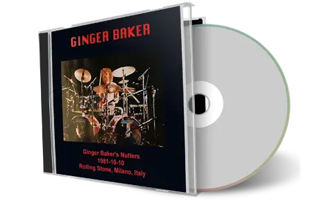 Artwork Cover of Ginger Bakers Nutters 1981-10-10 CD Milan Audience