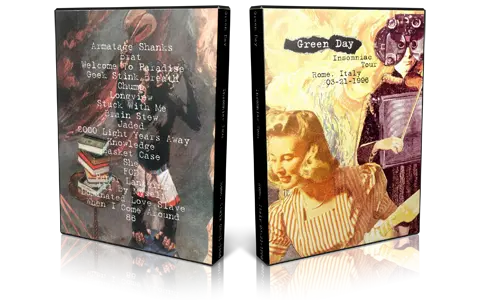 Artwork Cover of Green Day 1996-03-21 DVD Rome Audience