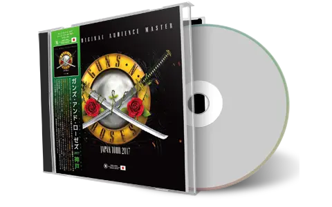 Artwork Cover of Guns N Roses 2017-01-22 CD Kobe Audience