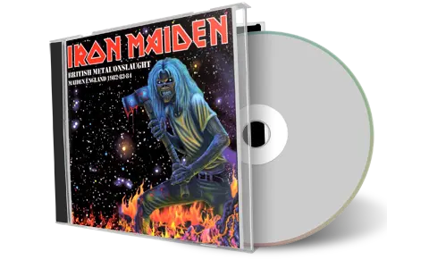 Artwork Cover of Iron Maiden 1982-03-09 CD Oxford Audience