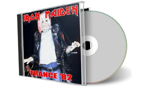 Artwork Cover of Iron Maiden 1982-03-24 CD Paris Soundboard