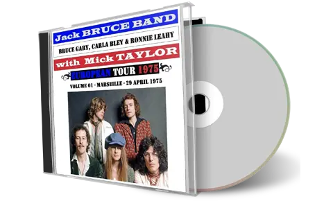 Artwork Cover of Jack Bruce and Mick Taylor 1975-04-29 CD Marseille Audience