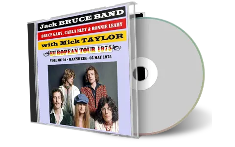 Artwork Cover of Jack Bruce and Mick Taylor 1975-05-05 CD Mannheim Audience