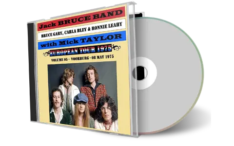 Artwork Cover of Jack Bruce and Mick Taylor 1975-05-08 CD Voorburg Audience