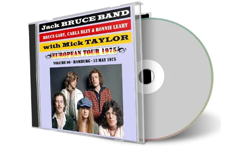 Artwork Cover of Jack Bruce and Mick Taylor 1975-05-13 CD Hamburg Audience