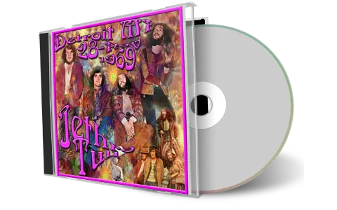 Artwork Cover of Jethro Tull 1969-11-28 CD Detroit Audience