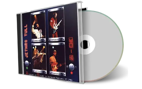 Artwork Cover of Jethro Tull 1981-02-05 CD Dortmund Audience