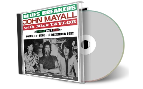 Artwork Cover of John Mayall with Mick Taylor 1982-12-10 CD Lugo di Romagna Audience