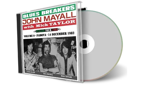 Artwork Cover of John Mayall with Mick Taylor 1982-12-14 CD Padova Teatro Tenda Audience