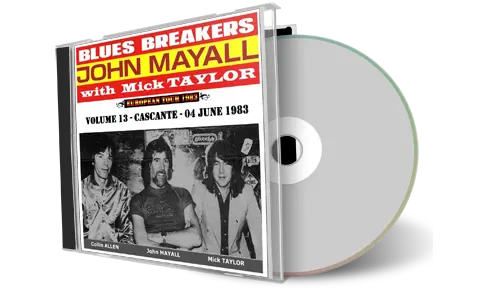 Artwork Cover of John Mayall with Mick Taylor 1983-06-04 CD Cascante Audience