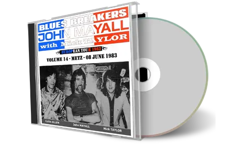Artwork Cover of John Mayall with Mick Taylor 1983-06-08 CD Metz Audience