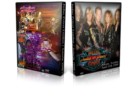 Artwork Cover of Judas Priest 1998-04-11 DVD London Audience
