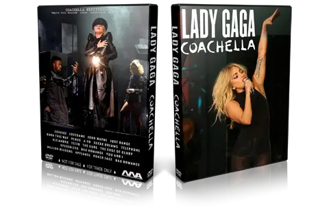 Artwork Cover of Lady Gaga 2017-04-15 DVD Coachella Festival Proshot