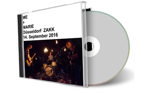 Artwork Cover of Me and Marie 2016-09-14 CD Dusseldorf Audience