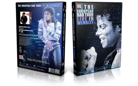 Artwork Cover of Michael Jackson 1988-07-23 DVD London Audience