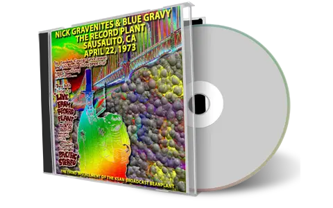 Artwork Cover of Nick Gravenites 1973-04-22 CD Sausalito Soundboard