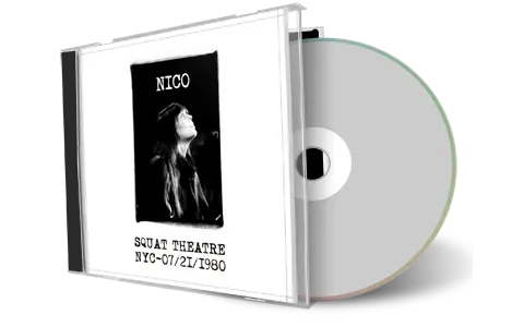 Artwork Cover of Nico 1980-07-21 CD New York City Audience