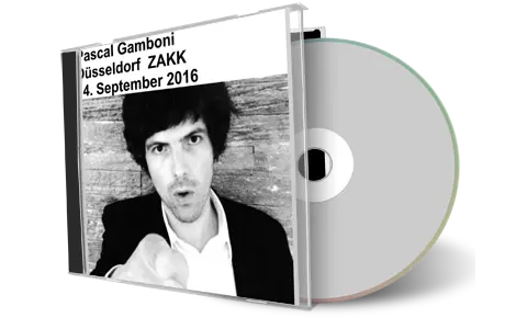 Artwork Cover of Pascal Gamboni 2016-09-14 CD Dusseldorf Audience