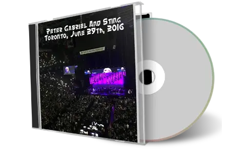 Artwork Cover of Peter Gabriel and Sting 2016-06-29 CD Toronto Audience