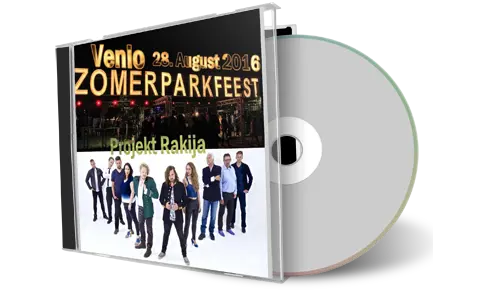 Artwork Cover of Projekt Rakija 2016-08-28 CD Venlo Audience
