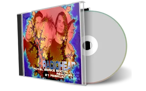Artwork Cover of Radiohead 1994-02-21 CD Reading Audience