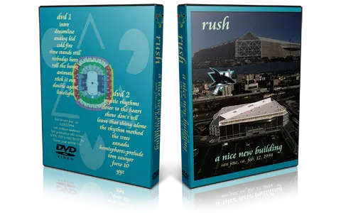 Artwork Cover of Rush 1994-02-12 DVD San Jose Audience
