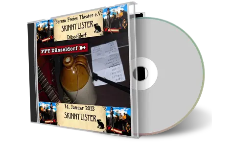 Artwork Cover of Skinny Lister 2013-01-14 CD Dusseldorf Audience