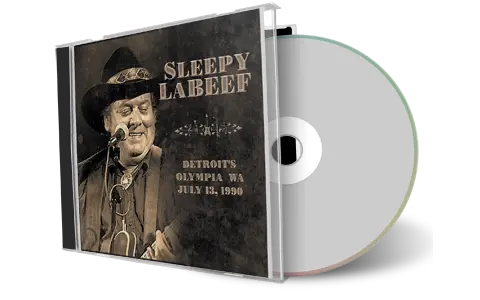 Artwork Cover of Sleepy LaBeef 1990-07-13 CD Olympia Audience