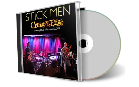 Artwork Cover of Stick Men 2017-02-09 CD Colony Club Audience
