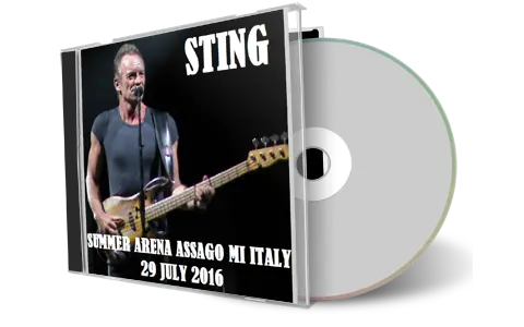 Artwork Cover of Sting 2016-07-29 CD Milan Audience