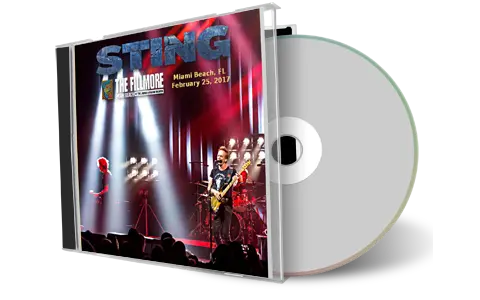 Artwork Cover of Sting 2017-02-25 CD Miami Audience