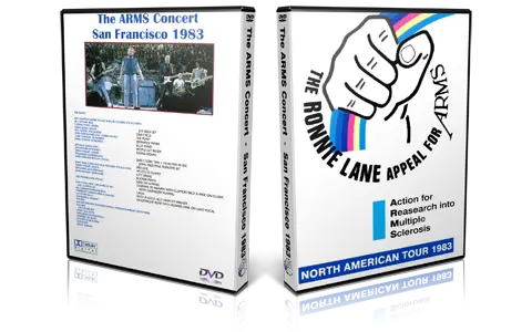 Artwork Cover of The ARMS Concert 1983-12-02 DVD San Francisco Proshot