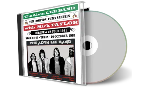 Artwork Cover of The Alvin Lee Band feat Mick Taylor 1981-10-26 CD Turin Audience