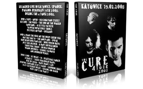 Artwork Cover of The Cure 2008-02-19 DVD Katowice Audience