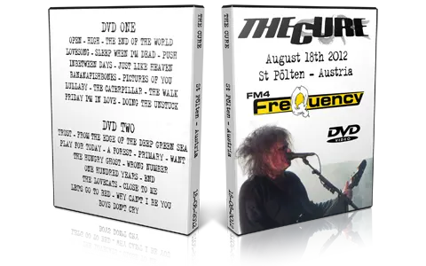 Artwork Cover of The Cure 2012-08-18 DVD St Polten Audience
