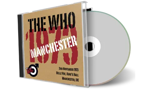 Artwork Cover of The Who 1973-11-02 CD Manchester Audience